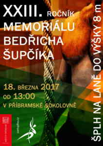 VC Memoriál Bedřicha Šupčíka 2017 - plakát