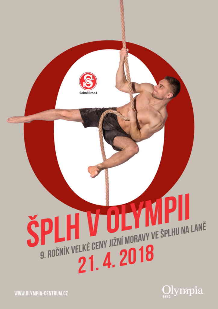 Šplh v Olympii 2018 - plakát