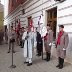 Odhalení pamětní tabule Bedřicha Šupčíka ve Kvasicích - syn