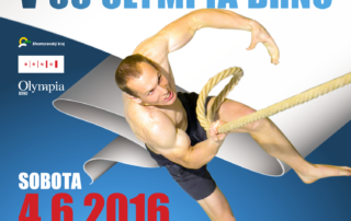 Šplh na laně v Olympii 2016 - plakát