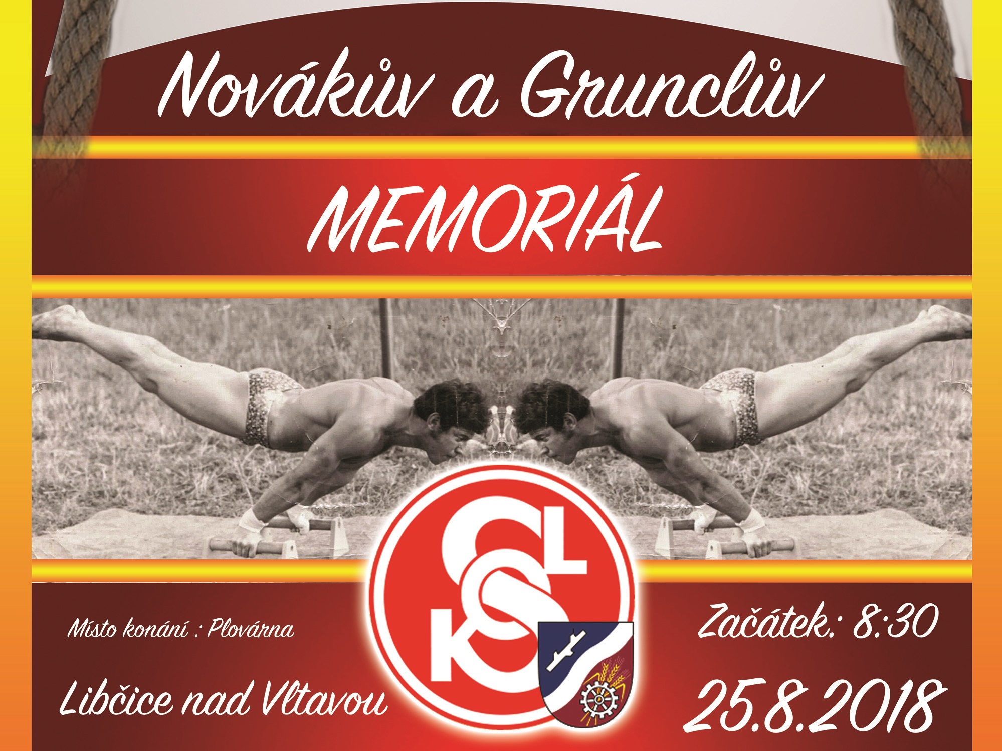 Novákův a Grunclův memoriál - Libčice 2018 - Plakát_edited