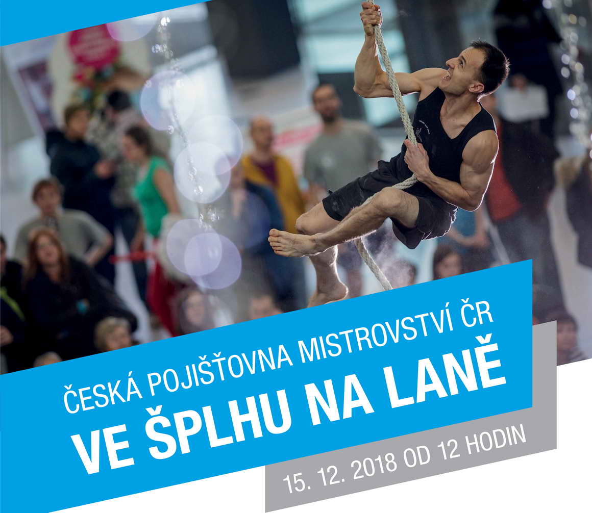 Česká pojišťovna Mistrovství ČR ve šplhu na laně 2018