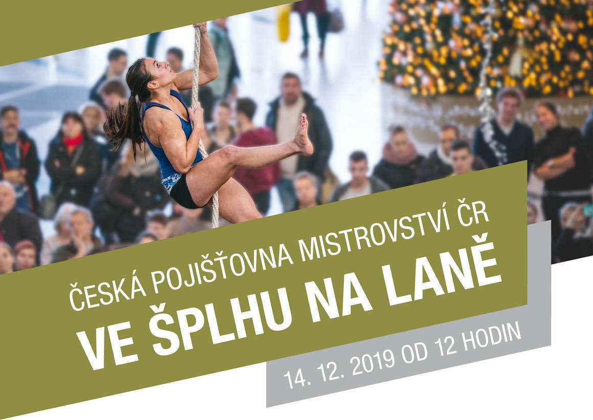 Česká pojišťovna Mistrovství ČR ve šplhu na laně 2019