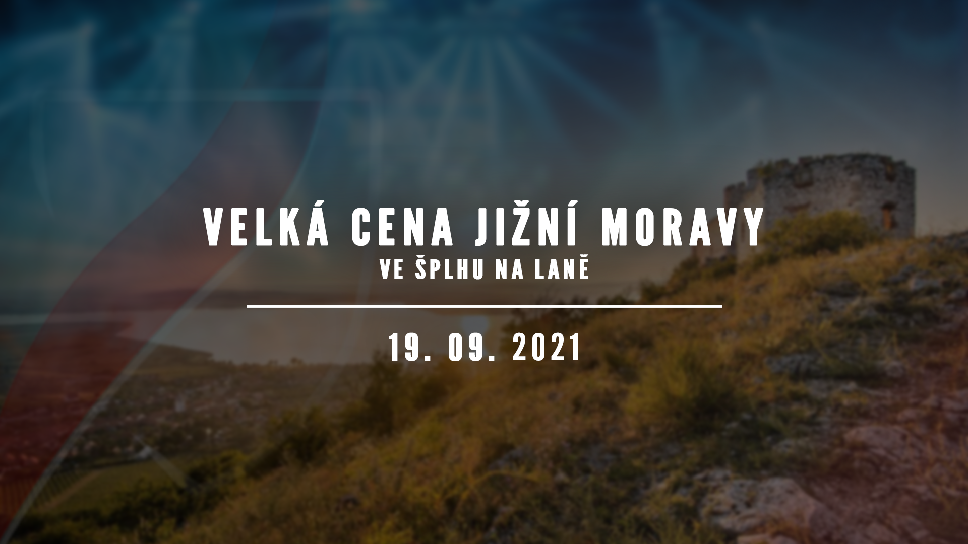 Velká cena Jižní Moravy 2021 - plakát