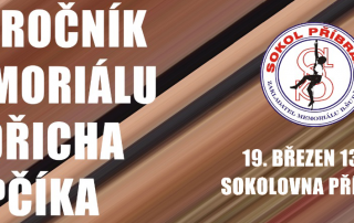 VC Memoriál Bedřicha Šupčíka 2022 - plakát